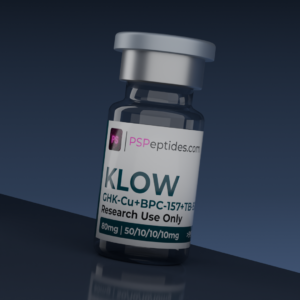 Blend: BPC-157 10mg + TB-500 10mg + GHK-Cu 50mg + KPV 10mg — 10+10+50+10mg (10 Vial Kit)